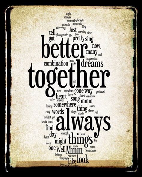 better together lyrics